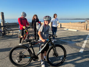Lucas Picard, youngest rider of the Tour de Falmouth, age 7, Falmouth resident